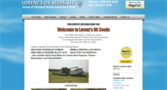 Desktop Screenshot of lorenzsokseedsllc.com